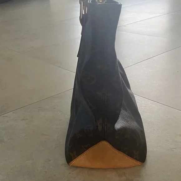 Louis Vuitton Dark Brown Monogram Tote - Picture 6 of 11